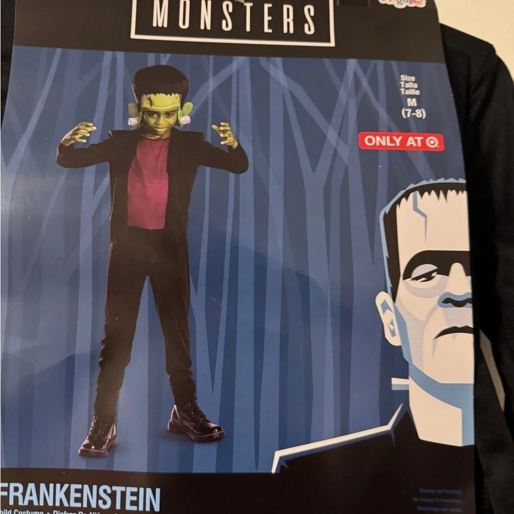 Frankenstein Child Costume Sz medium